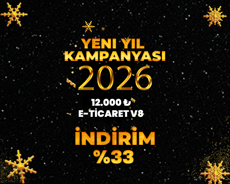 Profesyonel E-Ticaret V8 Yılbaşı Kampanyası