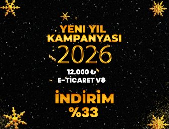 Profesyonel E-Ticaret V8 Yılbaşı Kampanyası